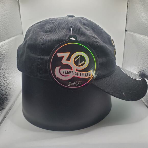 Purdue Boilermakers Hat Cap Mens Fitted 7 Black Gold NCAA Football Zephyr - NWT - Picture 4 of 16